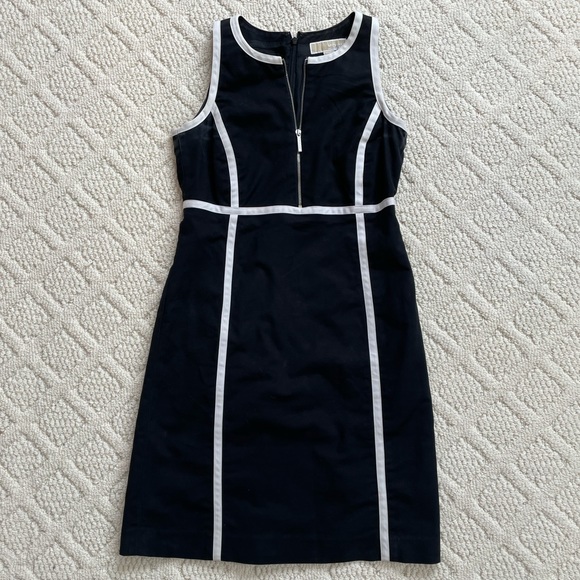 Michael Kors mini dress, black & white, size 2 - Picture 1 of 7
